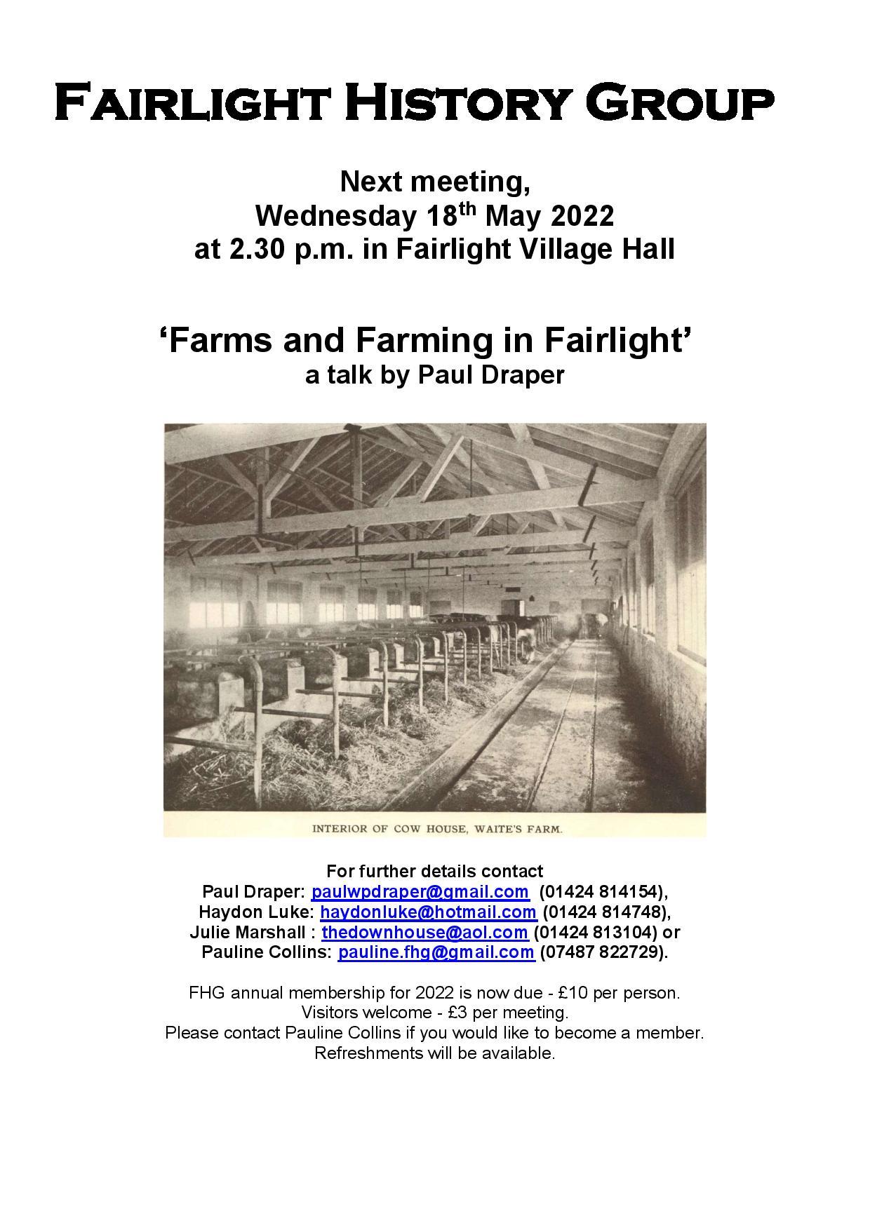 2022.05.18 MAY Fairlight History Group
